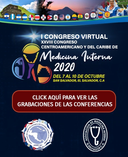 Conferencias del I Congreso virtual AMICAC 2020