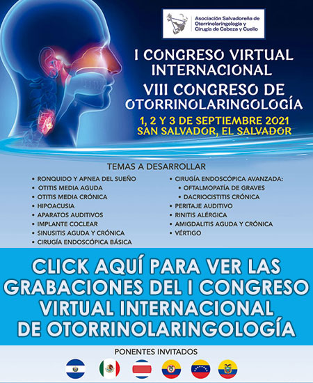 I Congreso Virtual Internacional de Otorrinolaringología