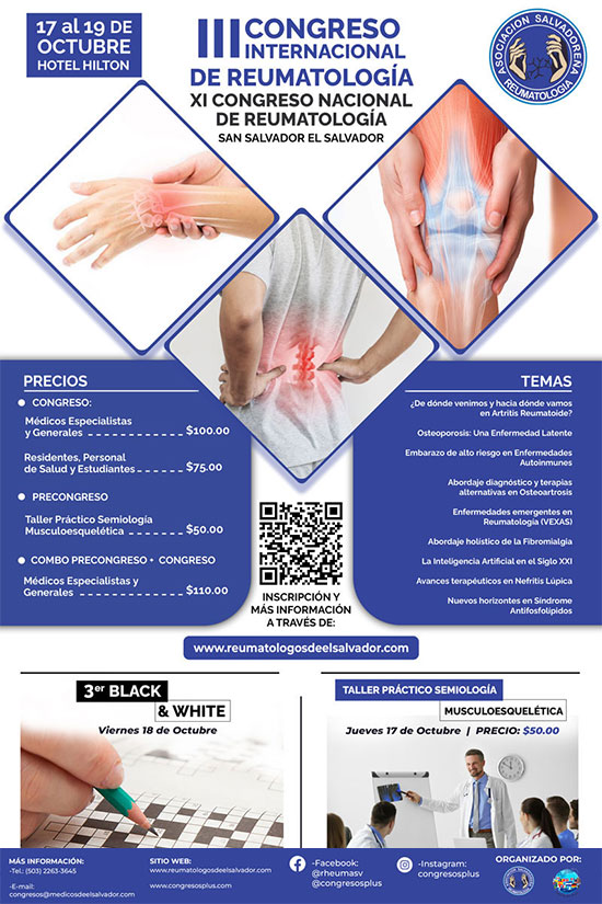 Grabación del III Congreso Internacional de Reumatología 2024
