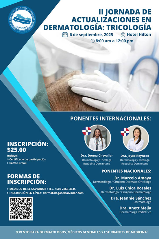 II Jornada de Actualizaciones en Dermatología: Tricología